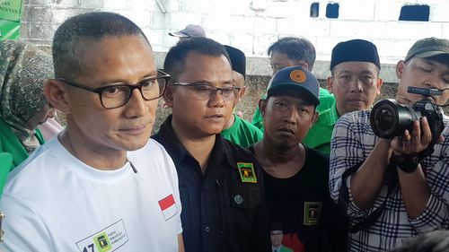 Sandiaga Enggan Tanggapi Ganjar soal Jenderal Mencla-mencle