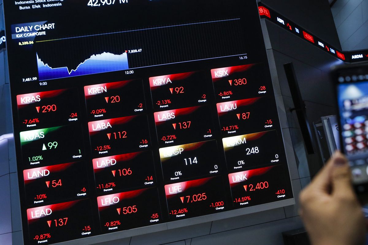 Dibuka Menguat, IHSG Berbalik Tergelincir ke Zona Merah
