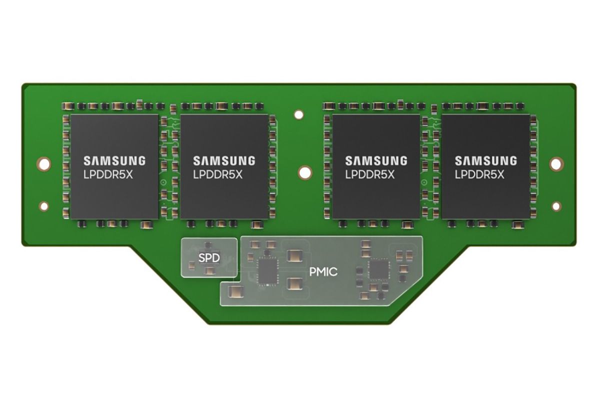 Modul memori LPCAMM dari Samsung