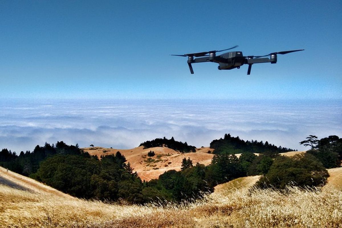 Ilustrasi drone.