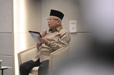 Pemilu 2024, Wapres Ma'ruf Amin Mencoblos di Cimanggis