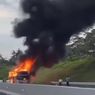 Bus Rosalia Indah Terbakar di Tol Semarang-Solo