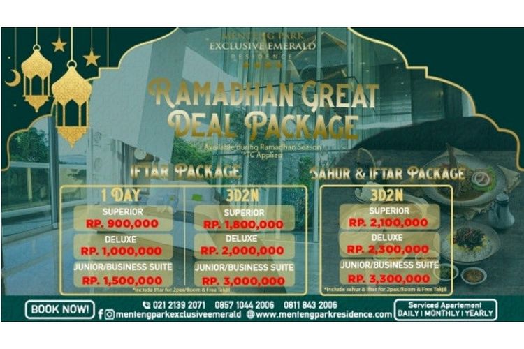 Promo Ramadhan Great Deal Package. 