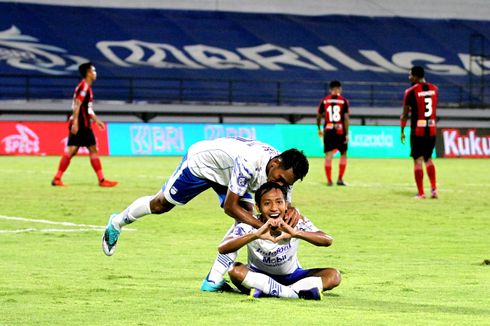 Gelandang Persib Gembira setelah Misi Revans Atas Arema Tercapai