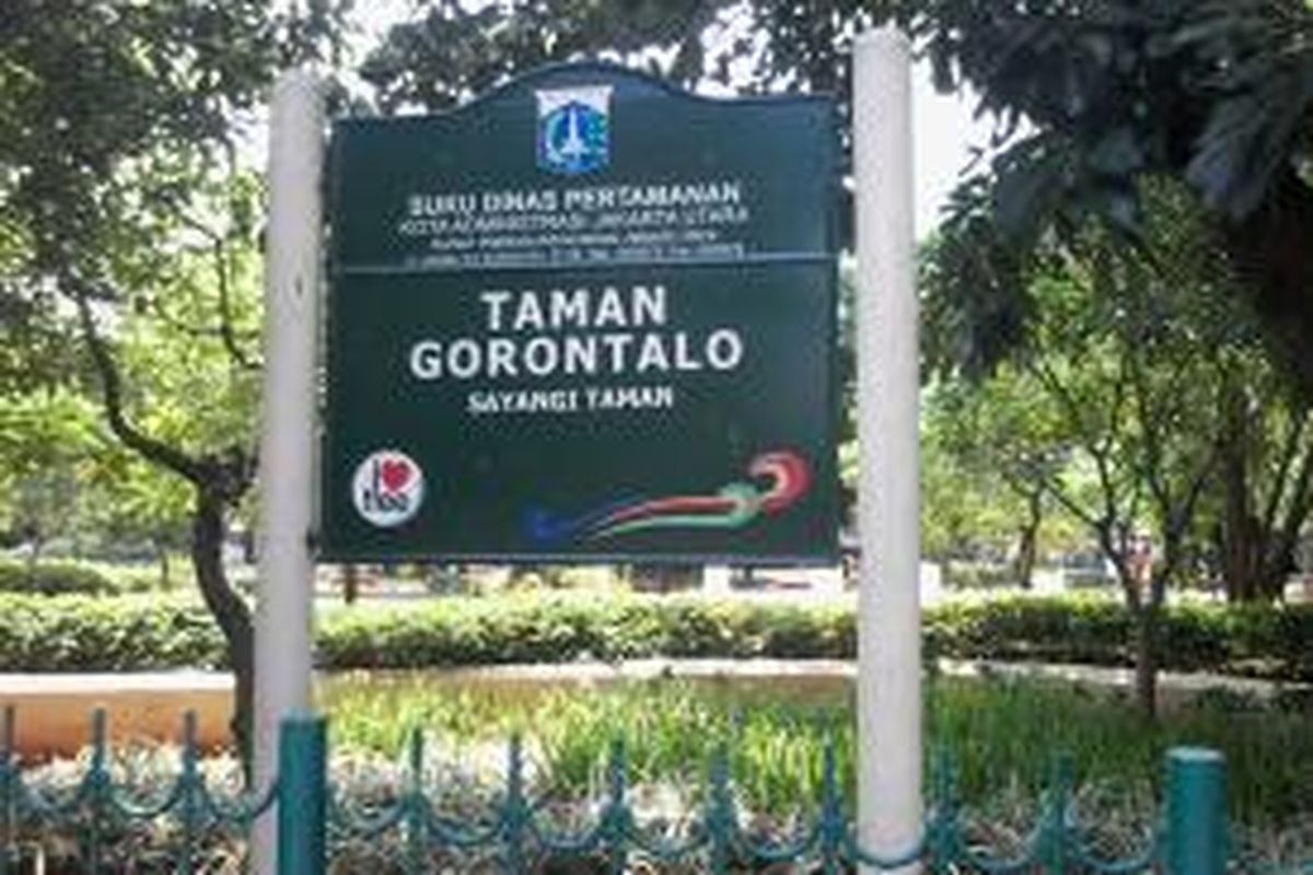 Taman Gorontalo di Kelurahan Sungai Bambu , Tanjung Priok, Jakarta Utara yang akan dijadikan Taman Layak di Jakut.