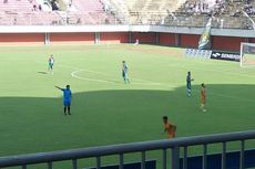 9 Pemain Bhayangkara FC Taklukkan 10 Pemain PSS Sleman