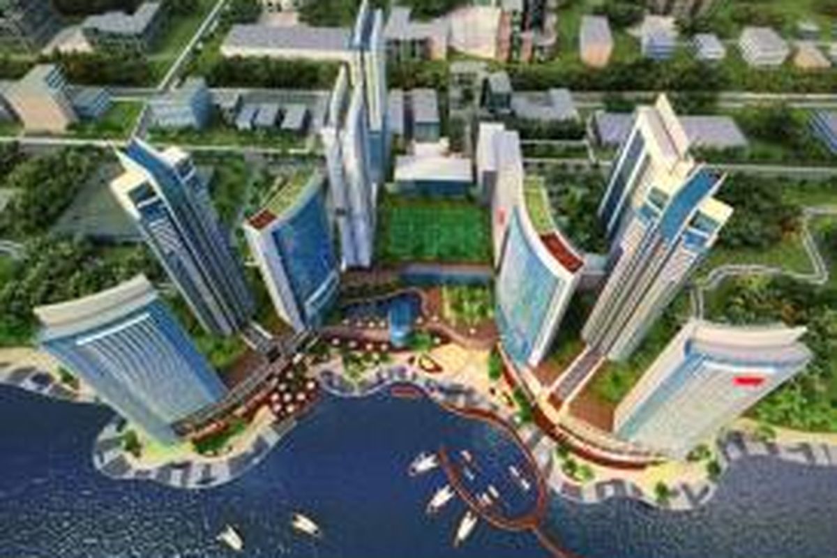 Monaco Bay, yang akan dikembangkan di lahan seluas 8 hektar itu, didesain oleh tim arsitek internasional. Di atas resor ini rencananya akan berdiri 8 landmark tower dan akan dilakukan pembangunan tahap pertama di area seluas 2,2 hektar. 