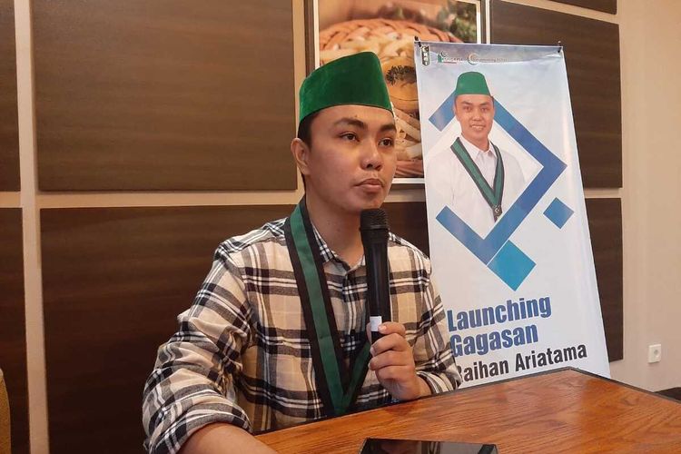 Ketua Umum PB HMI terpilih Raihan Ariatama