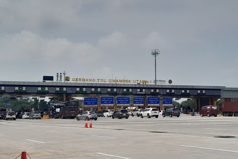 Tol Jakarta-Cikampek Ramai Lancar, Tak Ada Antrean Panjang di GT Cikatama