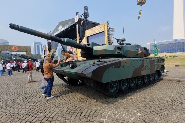 A Look at Kostrad’s Leopard 2: German-Made Tank Equipped with Smart Ammunition
