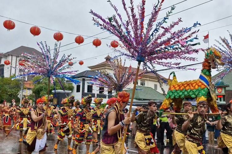 Rangkaian puncak Dugderan Semarang 2024, Sabtu (9/3/2024).