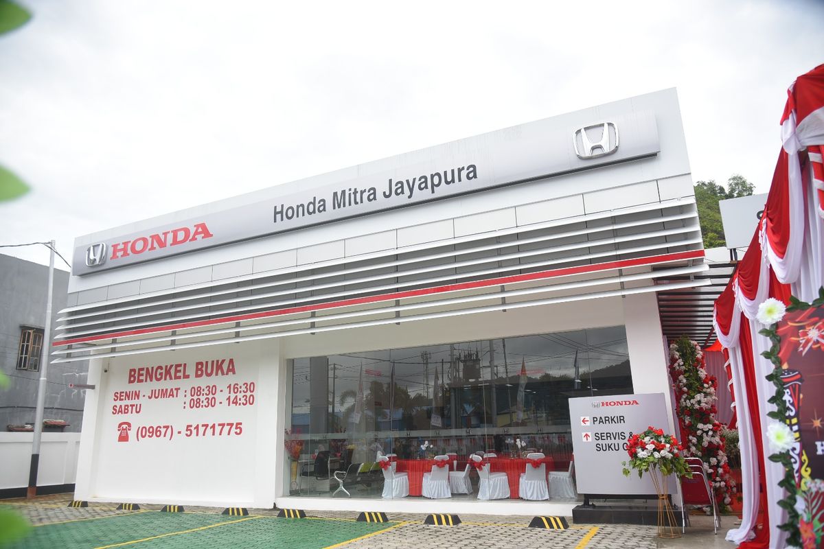 Diler Honda Mitra Jayapura di Abepura