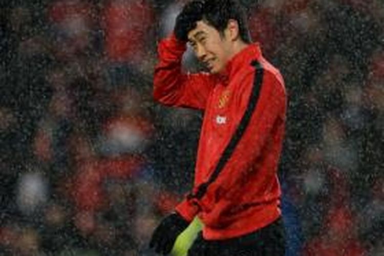 Gelandang Manchester United, Shinji Kagawa.