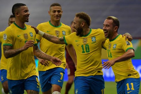 Link Live Streaming Brasil Vs Peru, Kickoff 07.00 WIB