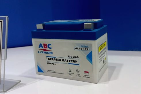 Produsen Baterai ABC Akan Sediakan Aki Kering Lithium Untuk Motor