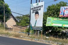 Bacabup Sidoarjo Subandi Janji Copot Baliho Berlogo PKB: Begitu Saja Ramai