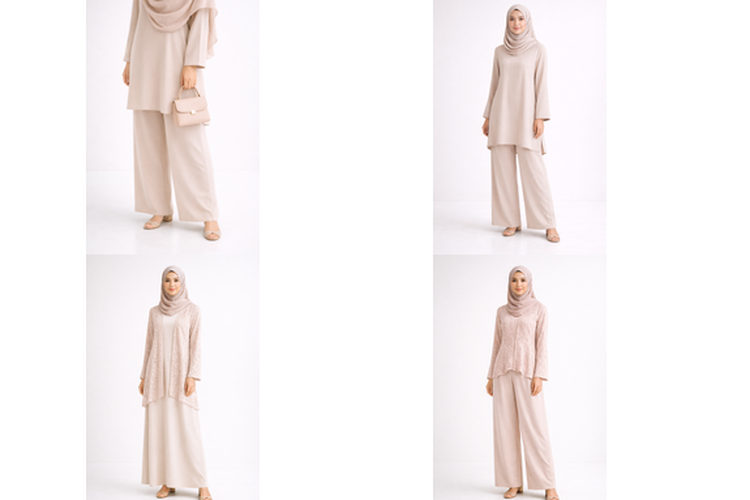 Inspirasi Model Baju Lebaran 2026 Simple tapi Elegan.
.