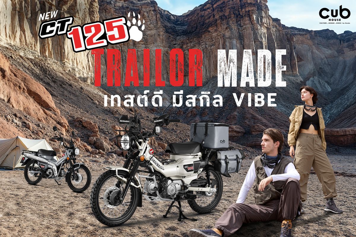 Dua warna baru Honda CT125