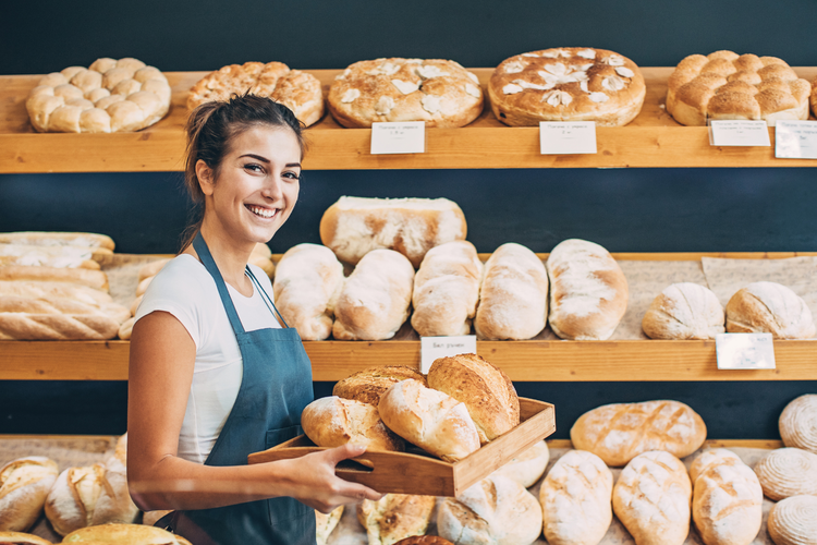 Ilustrasi wirausaha sebagai jenis usaha penduduk dataran rendah daerah perkotaan.