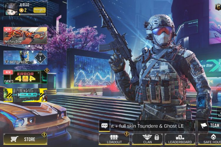 Untuk mendapatkan karakter Ghost - Anno Dominate secara gratis di Call of Duty Mobile, pengguna harus menuju menu Events terlebih dahulu.