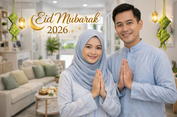 50 Ucapan Selamat Idul Fitri 2026 dalam Bahasa Inggris dan Artinya, Cocok untuk WhatsApp dan Media Sosial