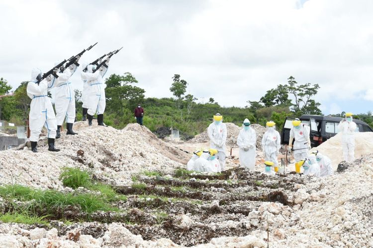 Asisten Intelijen (Asintel) Danlantamal VII Kolonel Laut (S) Widi Hartono, meninggal dunia akibat terkena Covid-19, Senin (14/12/2020) siang. 