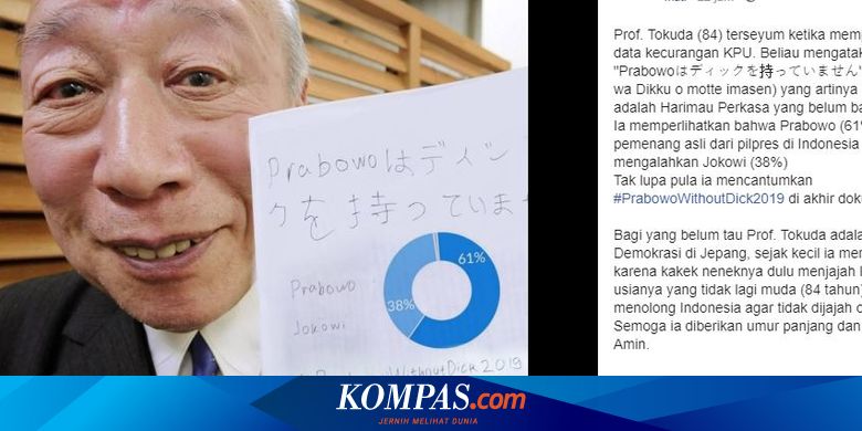 Fenomena Bintang Porno Kakek Sugiono Yang Juga Digunakan Dalam Hoaks Pemilu Halaman All Kompas Com