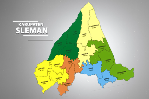 Daftar Kapanewon dan Kalurahan di Kabupaten Sleman