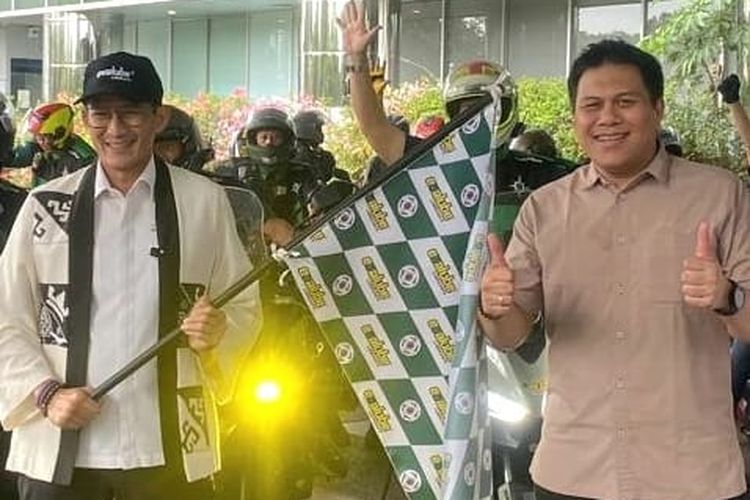 Sandiaga Uno pimpin pelepasan Legend Riders Club untuk touring Pulau Jawa