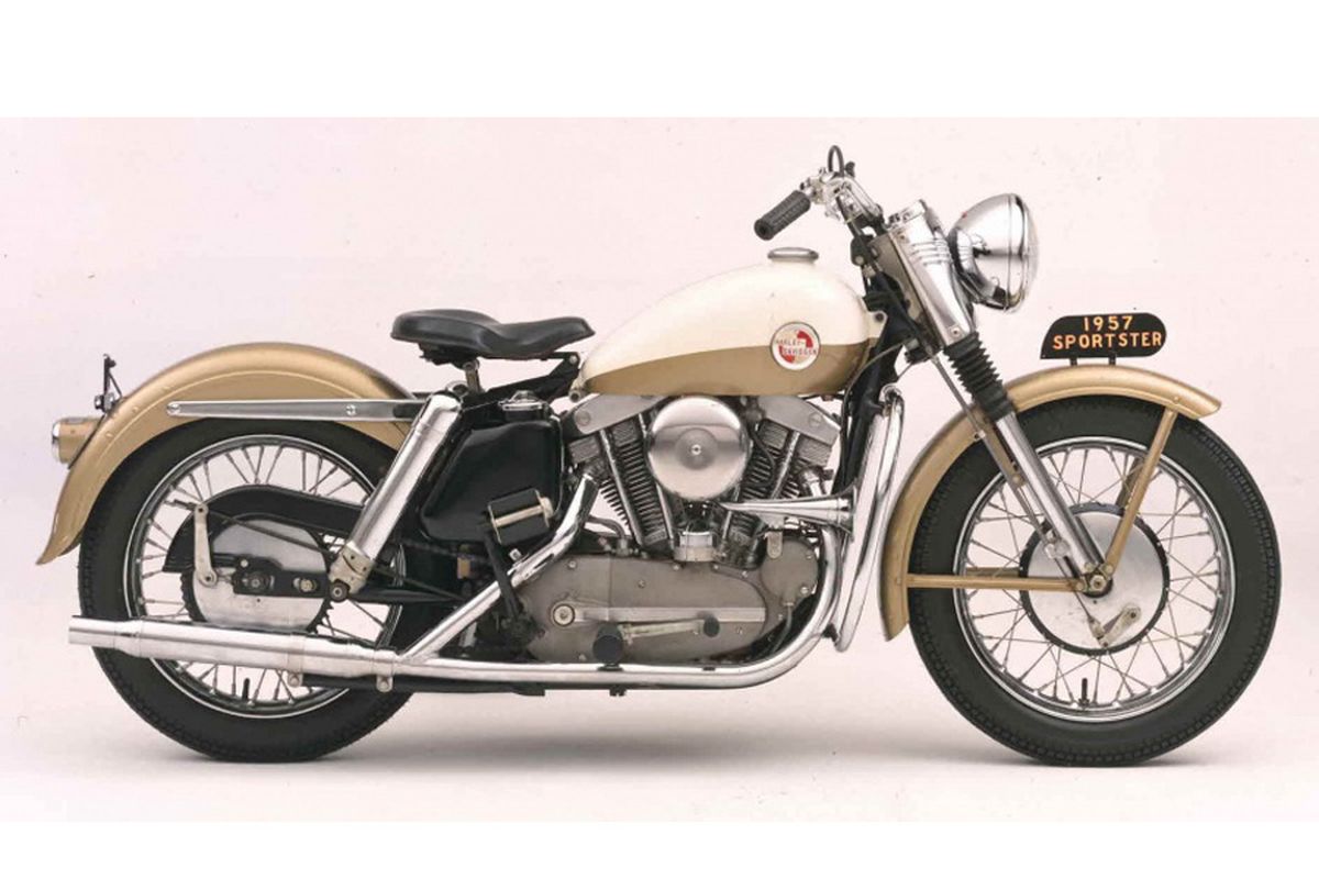 Harley-Davidson Sporster 1957.