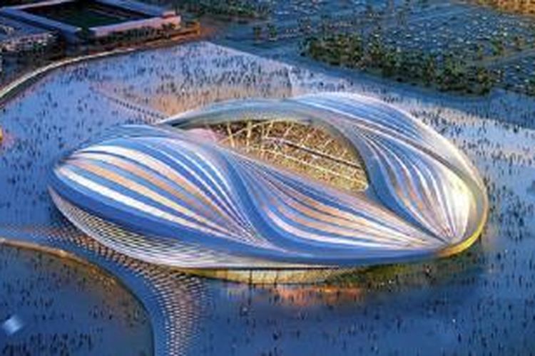 Al Wakrah Stadion, Qatar.