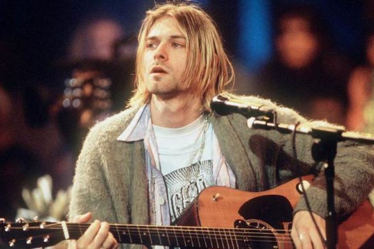 Mendiang Kurt Cobain 