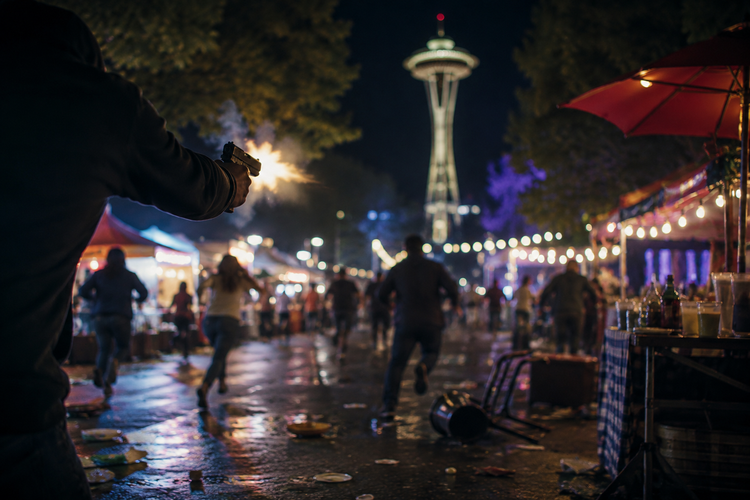 Remaja 15 Tahun Ditangkap Usai Penembakan Festival Kuliner Seattle, Bawa Ghost Gun