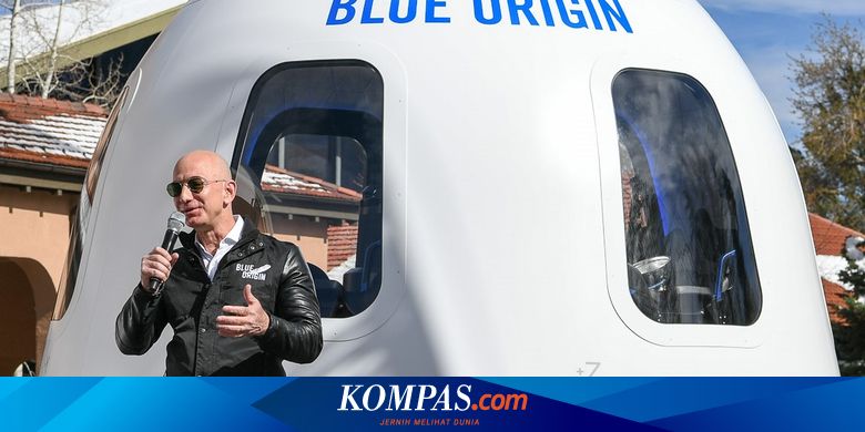 Tiket Wisata Luar Angkasa Bersama Bos Amazon Jeff Bezos Terjual Rp 398 Miliar - Vimarsana News