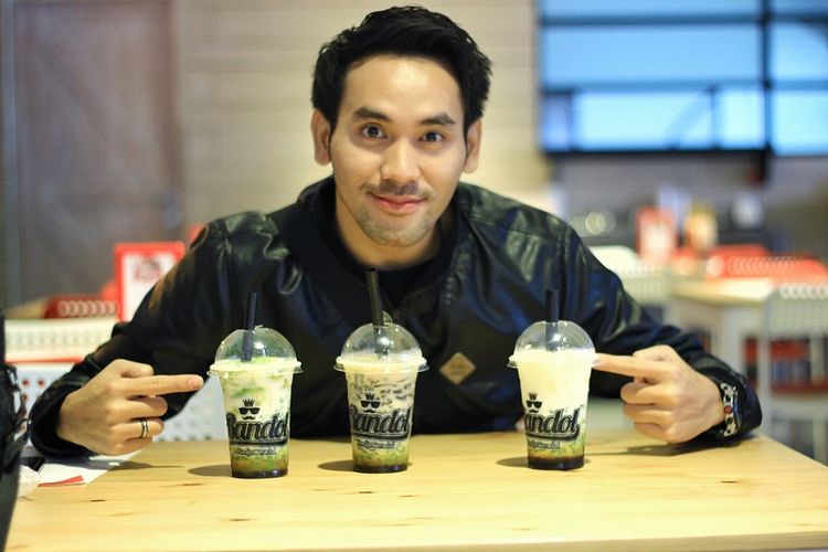 Danu Sofwan pendiri gerai minuman waralaba Radja Cendol.