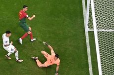 Drama Portugal Vs Uruguay: Ronaldo Cetak Gol, Heboh Selebrasi, Dianulir FIFA