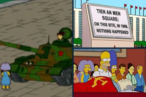 The Simpsons Episode Tiananmen Hilang dari Disney+ di Hong Kong