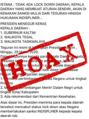 seorang pria berinisial RD dan U ditangkap lantaran menyebarkan informasi bohong atau hoaks terkait virus corona atau Covid-19 di Kabupaten Bogor, Jawa Barat, Jumat (3/4/2020)