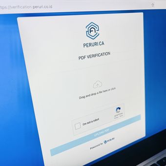 Cara cek keaslian e-meterai di dokumen pendaftaran CPNS dan PPPK 2023, salah satunya melalui website Peruri yang beralamatkan di verification.peruri.co.id.