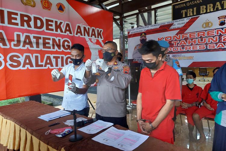 Tersangka pengedar sabu asal Magelang ditangkap aparar Polres Salatiga