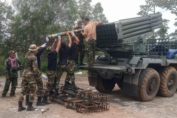 Peluru Artileri Kamboja Nyasar Jatuh di Wilayah Laos, Thailand Tuduh Ada Unsur Provokasi