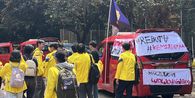 24 Sopir Kopaja Disebut Diintimidasi agar Tak Angkut Massa BEM UI Demo di Bundaran HI
