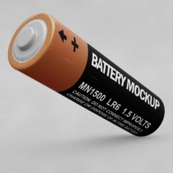 Ilustrasi baterai