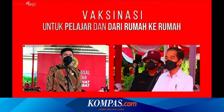 Presiden Jokowi: Pak Bupati, kalau Vaksin Datang, Habiskan, lalu Minta Lagi... - Vimarsana News