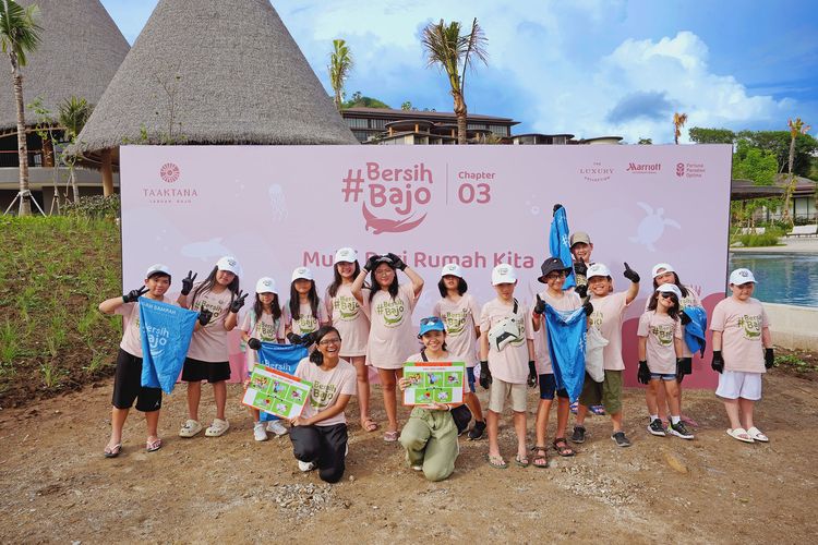 Bersih Bajo Chapter Three, kegiatan Beach Clean-Up yang diprakarsai oleh Ta?aktana Resort & Spa kembali diadakan.