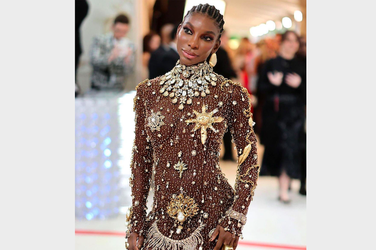 Michaela Coel di Met Gala 2023