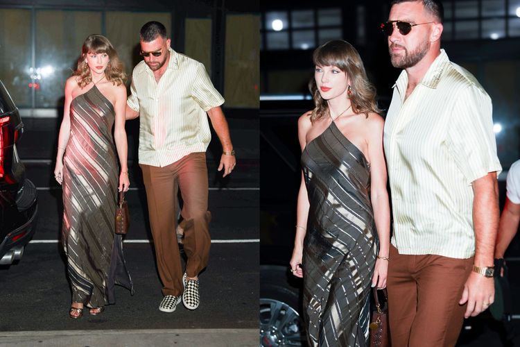 Kencan Perdana Usai Menikah, Taylor Swift dan Travis Kelce Tampil Stylish