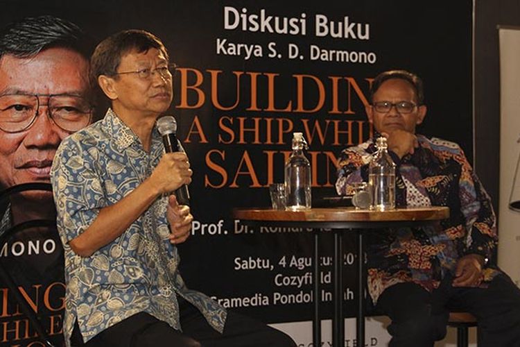 Setyo Djuandi Darmono bersama Komaruddin Hidayat