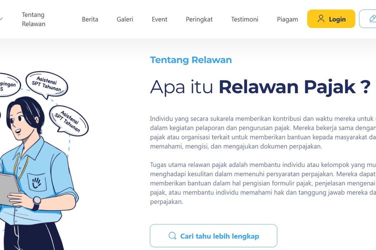 Relawan Pajak 2027 Resmi Dibuka, Begini Cara Daftar dan Jadwal Seleksi