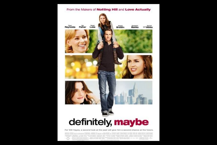 Poster film Definitely, Maybe (2008).